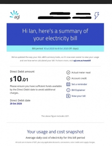 IanCounsellPowerBill Counsell Family Power Bill with Solar Panels